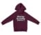 Moona Thotadhu Yaaru Unisex Youth Hoodie in Maroon Color